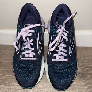 BROOKS Glycerin 20 "Navy/Light Purple/Blue" Running Shoe